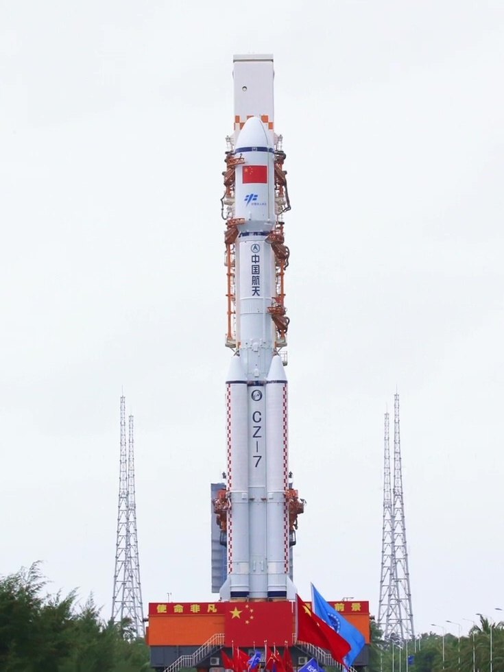 चीन का लॉन्ग मार्च 7ए रॉकेट उड़ान के 85 सेकंड बाद फटा